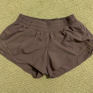 Lulu Lemon Running Shorts! Mauve